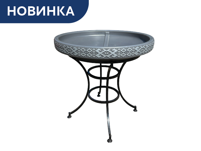Цветочница одиночная «ЦО-1000 с орнаментом РБ» 